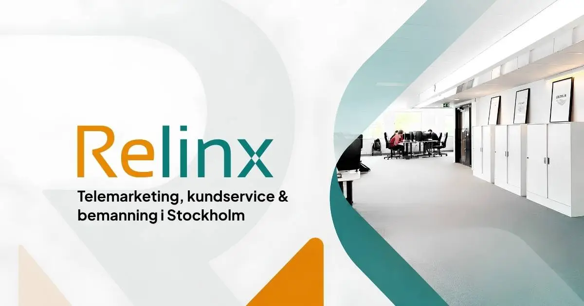 Relintex Llc Relinx | Telemarketing, kundservice och bemanning i Stockholm